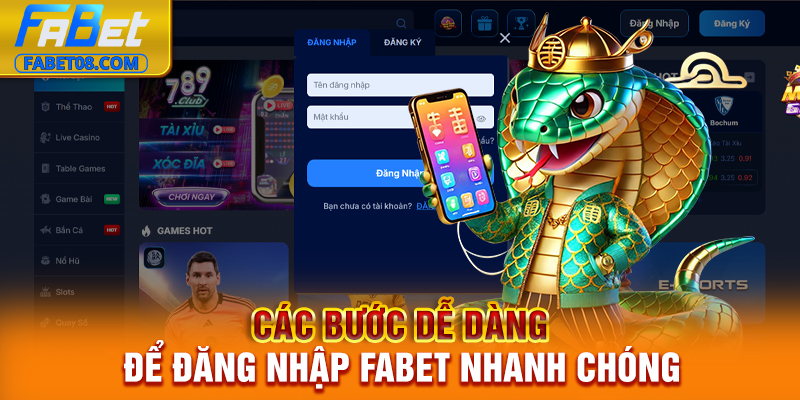 Các bước dễ dàng để đăng nhập Fabet nhanh chóng